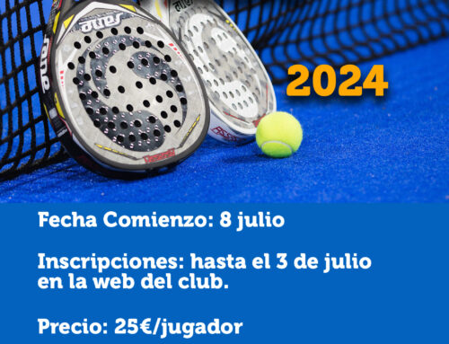 Torneo Pádel RMCT1919 –  VERANO 2024