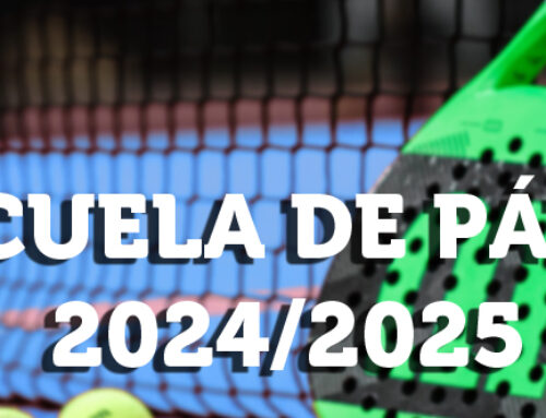 Escuela de Pádel 2024/2025: Apertura plazo de inscripción.