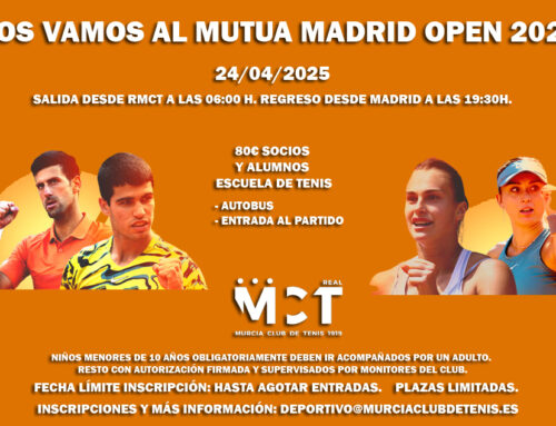 ¿Te vienes al MUTUA MADRID OPEN 2025?